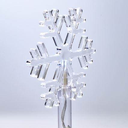 KOMPLEKT 5x LED Väli Jõulud lamp LED/3xAA/külm valge IP44