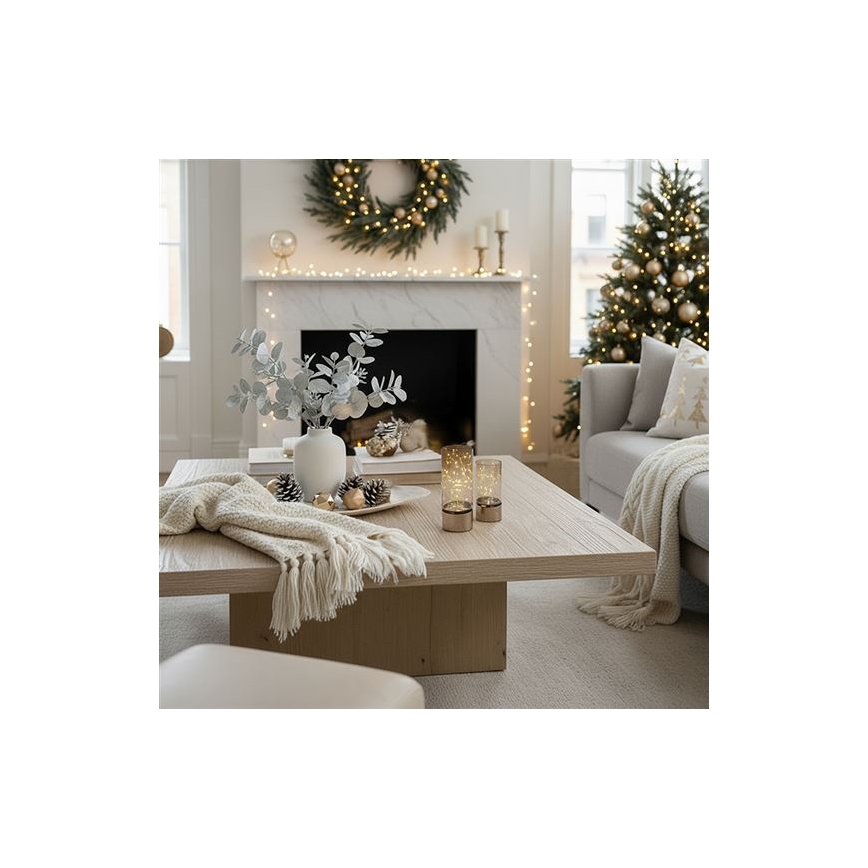 KOMPLEKT 2x LED jõulutuled 20xLED+10xLED/2xAA+3xAA soe valge