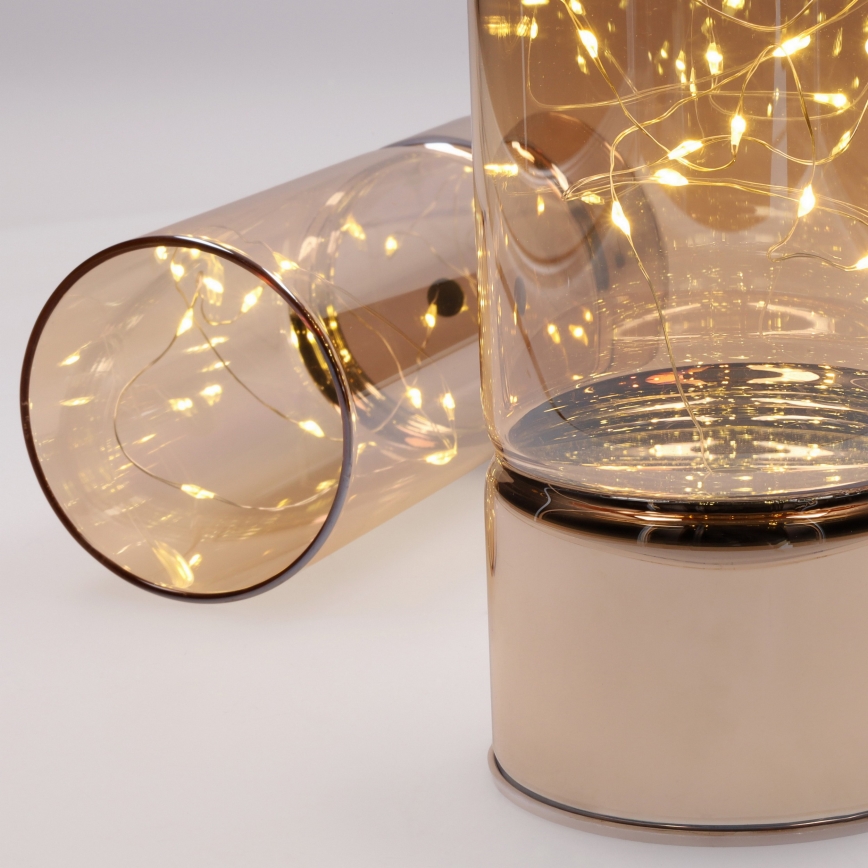 KOMPLEKT 2x LED jõulutuled 20xLED+10xLED/2xAA+3xAA soe valge