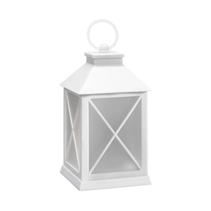 LED jõululatern LED/2xAA soe valge