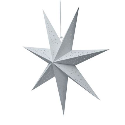 LED jõulukaunistus 20xLED/2xAA, soe valge, hõbedane täht