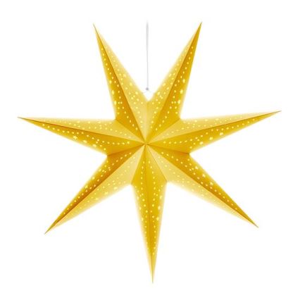 LED jõulukaunistus 20xLED/2xAA soe valge kuldne täht