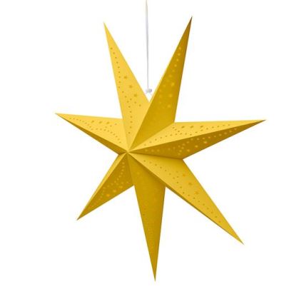 LED jõulukaunistus 20xLED/2xAA soe valge kuldne täht