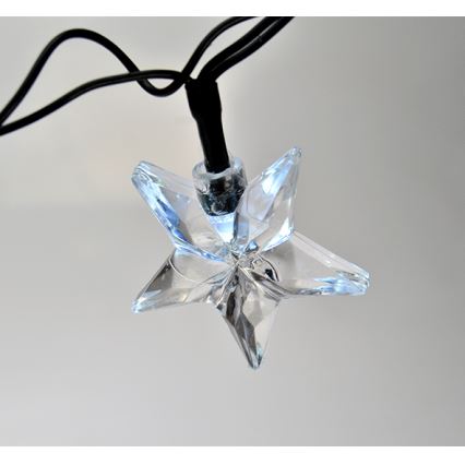 LED-valguskett 6 m, 20 LED, külmvalge