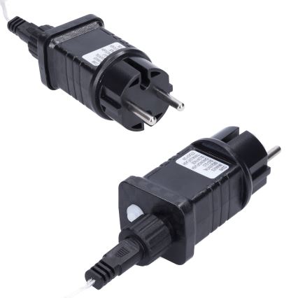 LED Väline  valguskardin 360xLED/8 funktsiooniga 15m IP44 soe valge