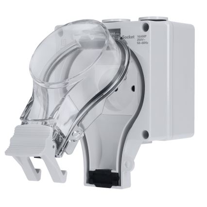 Niiskuskindel pistikupesa 230V/16A IP66