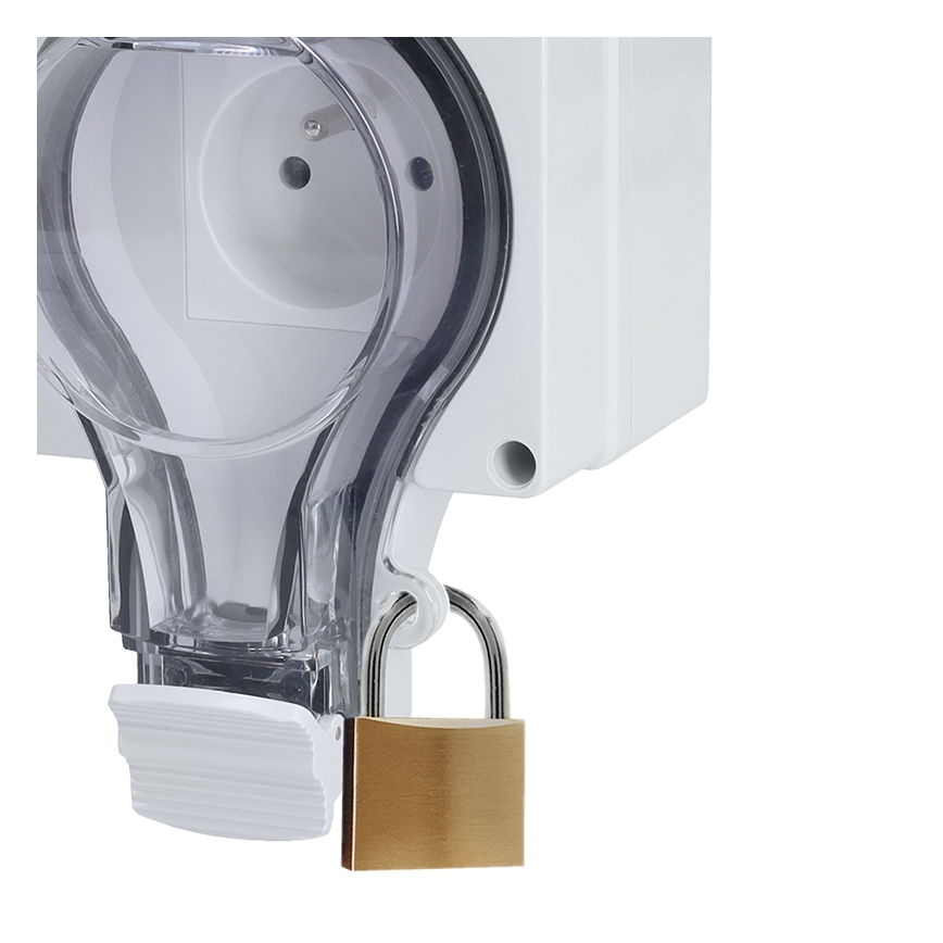 Pistikupesa niiskesse keskkonda koos lülitiga 230V/16A IP66