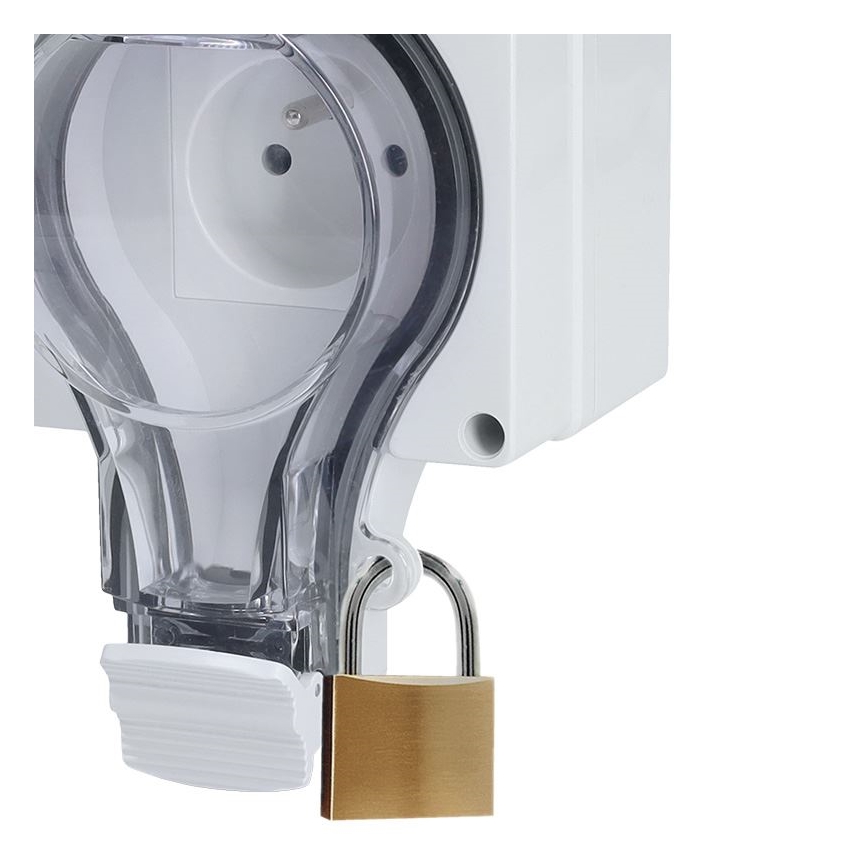 Topeltpistikupesa niiskesse keskkonda 230V/16A IP66