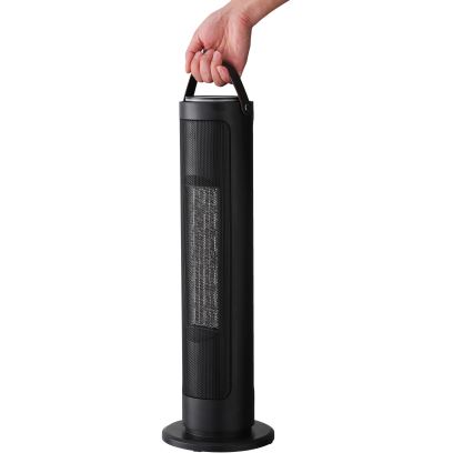 Tornventilaator koos keraamilise kütteelemendiga 2000W/230V must