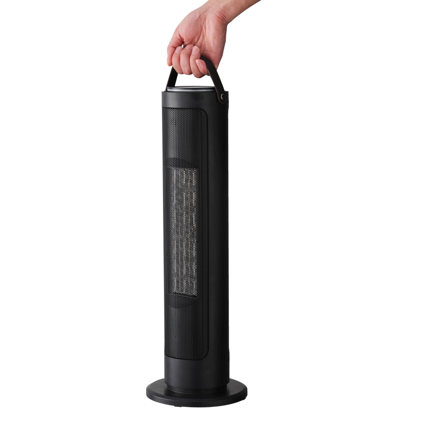 Tornventilaator koos keraamilise kütteelemendiga 2000W/230V must
