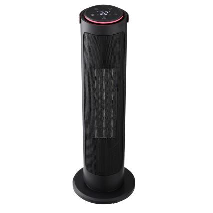 Tornventilaator koos keraamilise kütteelemendiga 2000W/230V must
