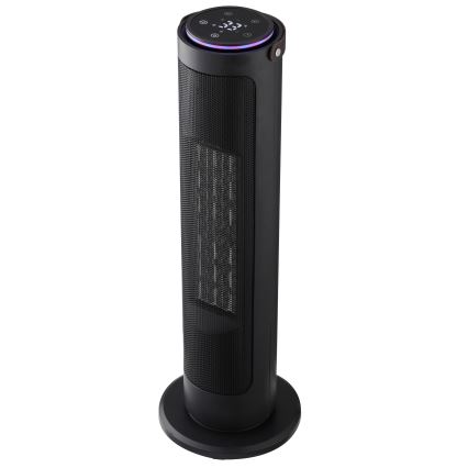 Tornventilaator koos keraamilise kütteelemendiga 2000W/230V must
