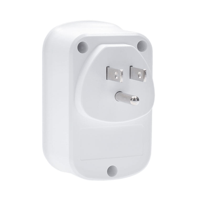 Reisiadapter USA jaoks 230V 2x USB-A + 1x USB-C