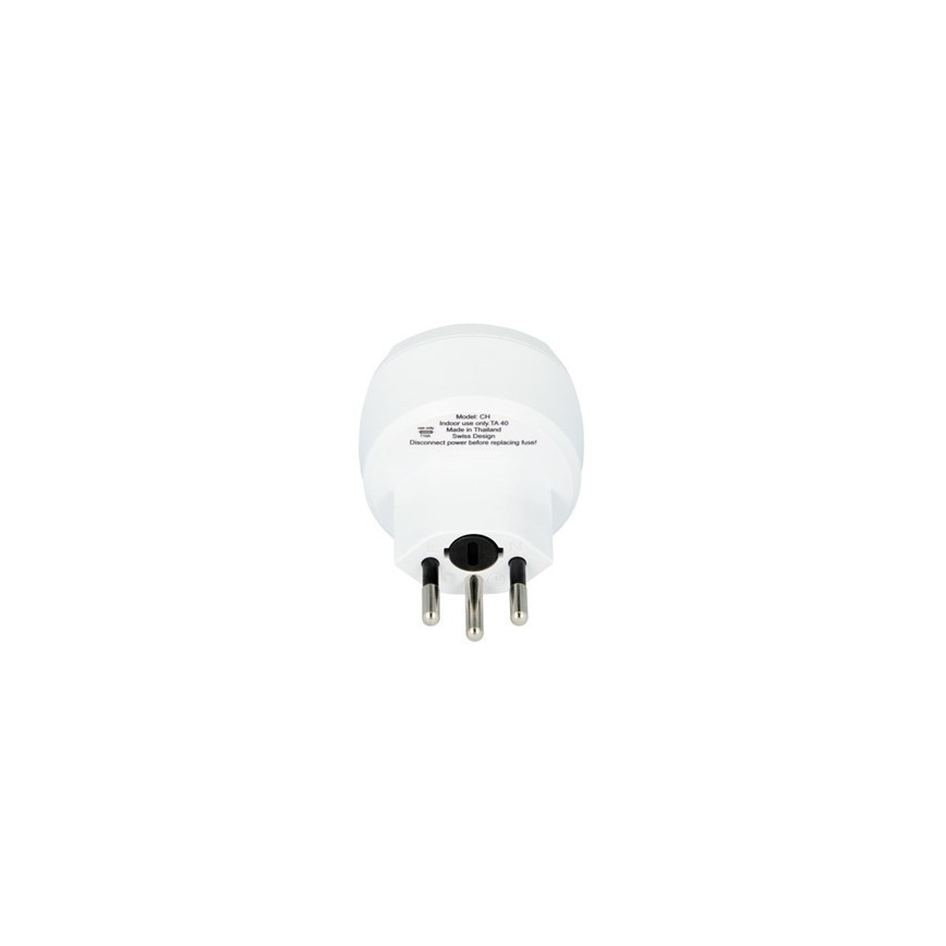 Adapter Šveitsi riigi jaoks 230V