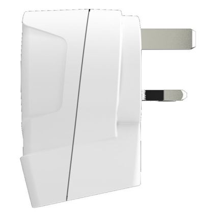 Adapter Inglismaa jaoks 230V + 2x USB port