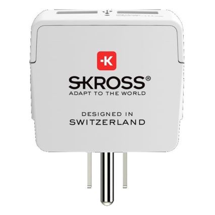 Adapter USA riigi jaoks 230V + 2x USB port