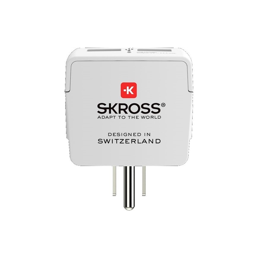 Adapter USA riigi jaoks 230V + 2x USB port