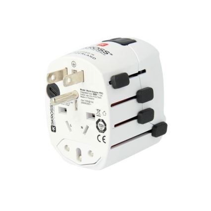 Universaalne adapter kogu maailmale 230V + USB port