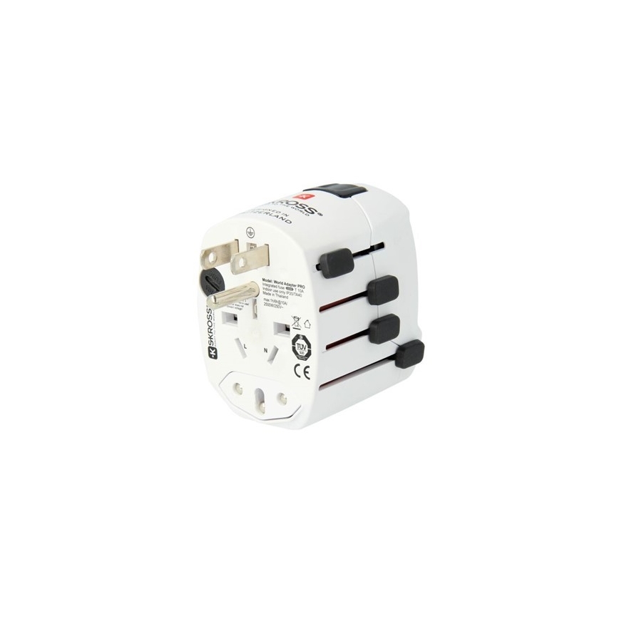 Universaalne adapter kogu maailmale 230V + USB port