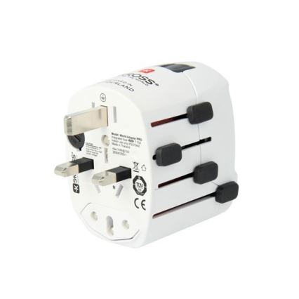 Universaalne adapter kogu maailmale 230V + USB port