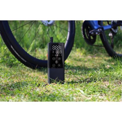 Digitaalne taskukompressor 2000 mAh 5V must