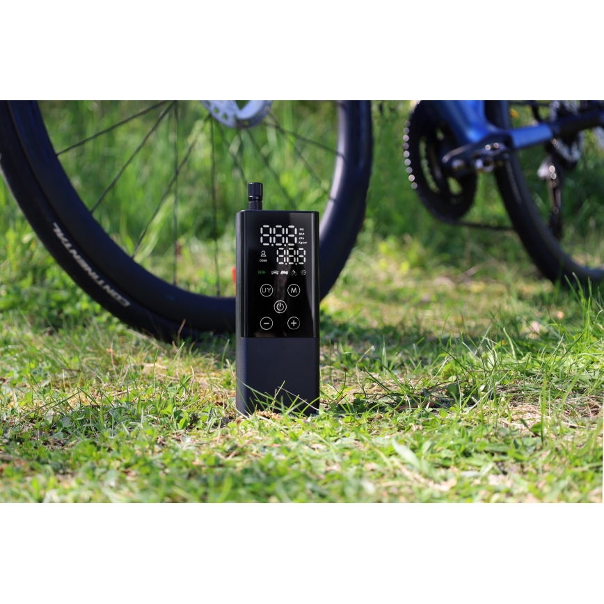 Digitaalne taskukompressor 2000 mAh 5V must