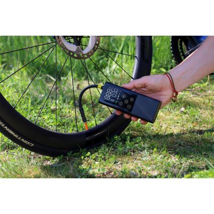 Digitaalne taskukompressor 2000 mAh 5V must