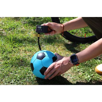 Digitaalne taskukompressor 500 mAh 5 V must