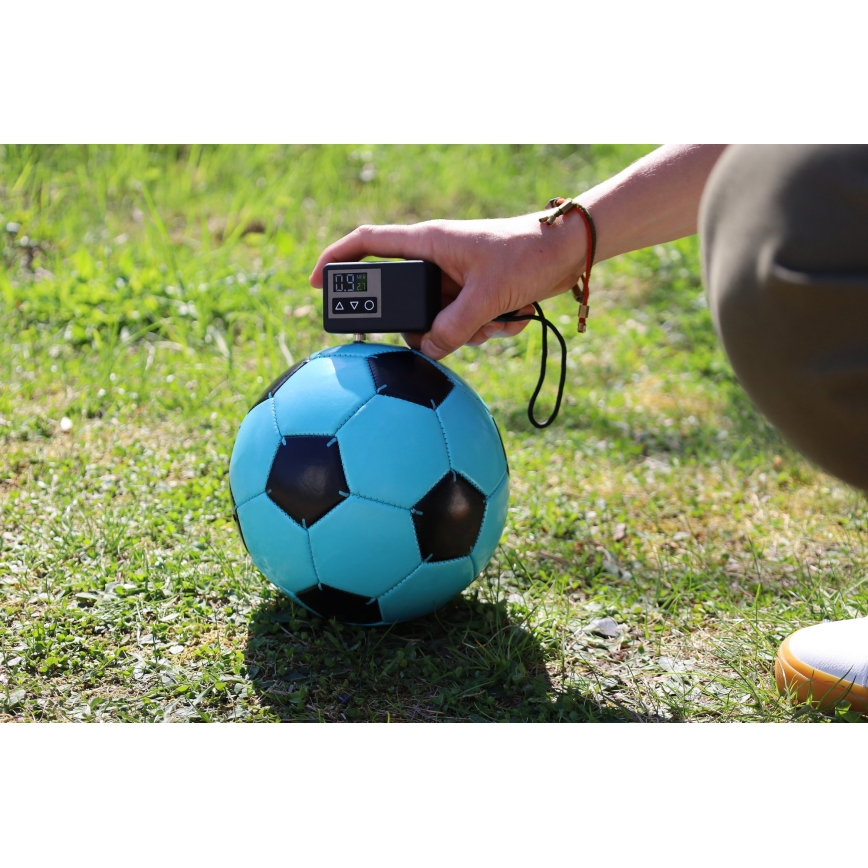 Digitaalne taskukompressor 500 mAh 5 V must