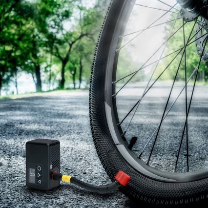 Digitaalne taskukompressor 500 mAh 5 V must