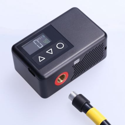 Digitaalne taskukompressor 500 mAh 5 V must