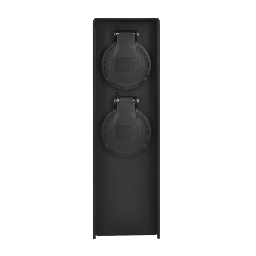 Väli pistikupesadega torn 2Z 230V IP44
