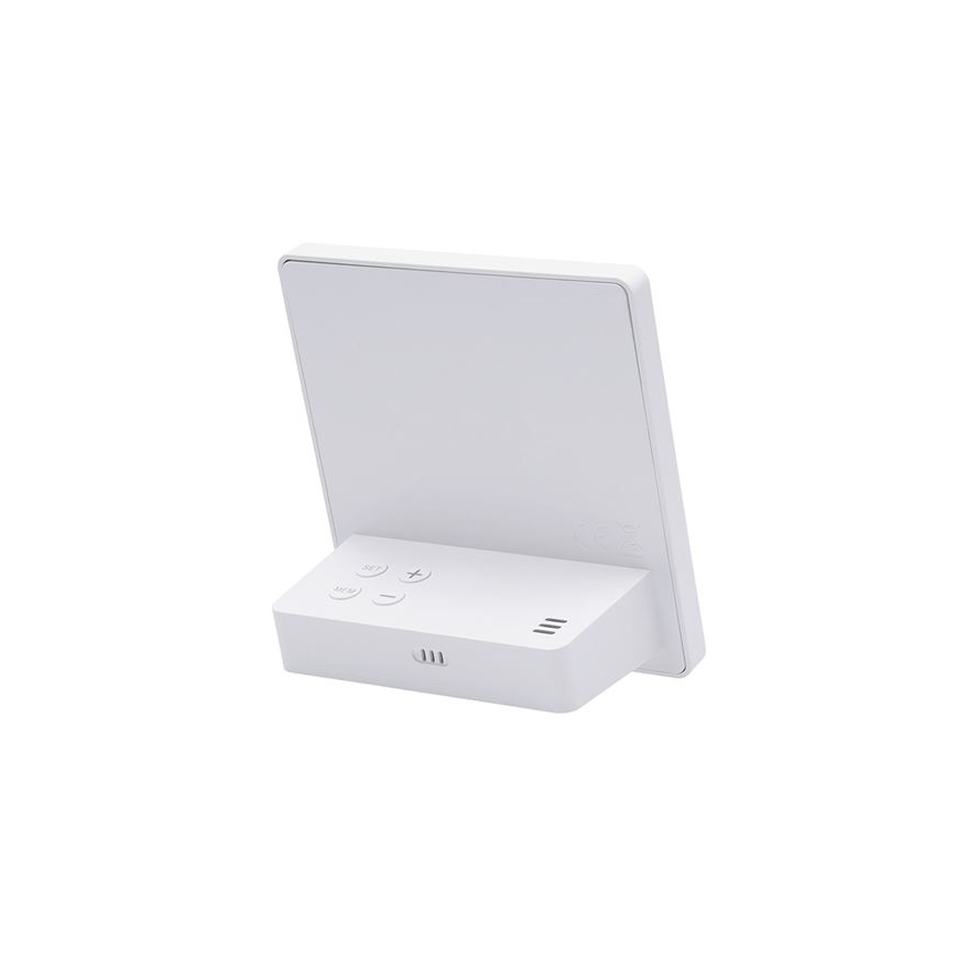 Digitaalne termomeeter 5V/2xAAA + 2xAAA valge