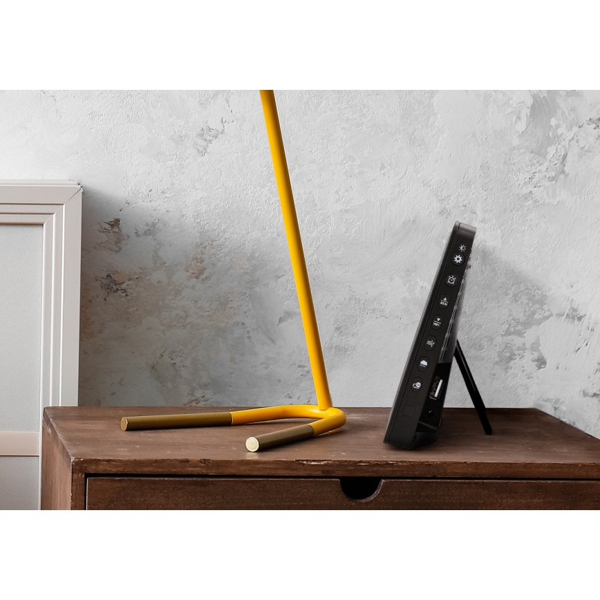 Professionaalne ilmajaam värviline LCD ekraaniga 5V/2xAA + 3xAA + 2xAA Wi-Fi Tuya