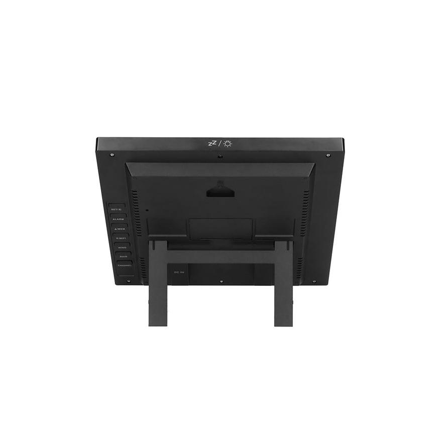 Professionaalne ilmajaam LCD-ekraaniga, Wi-Fi-ühendusega, 5V/2xAA + 3xAAA