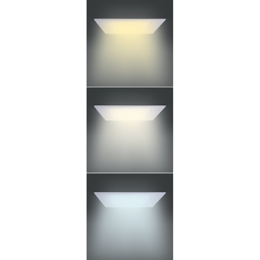 LED-paneel LED/12W/230V 3000/4000/6000K 17x17 cm valge