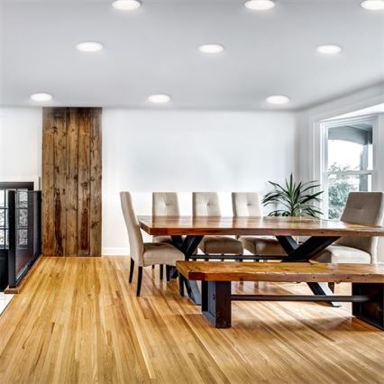 LED-paneel 6 W, 230 V — valgustemperatuur 3000/4000/6000 K, läbimõõt 12 cm, valge