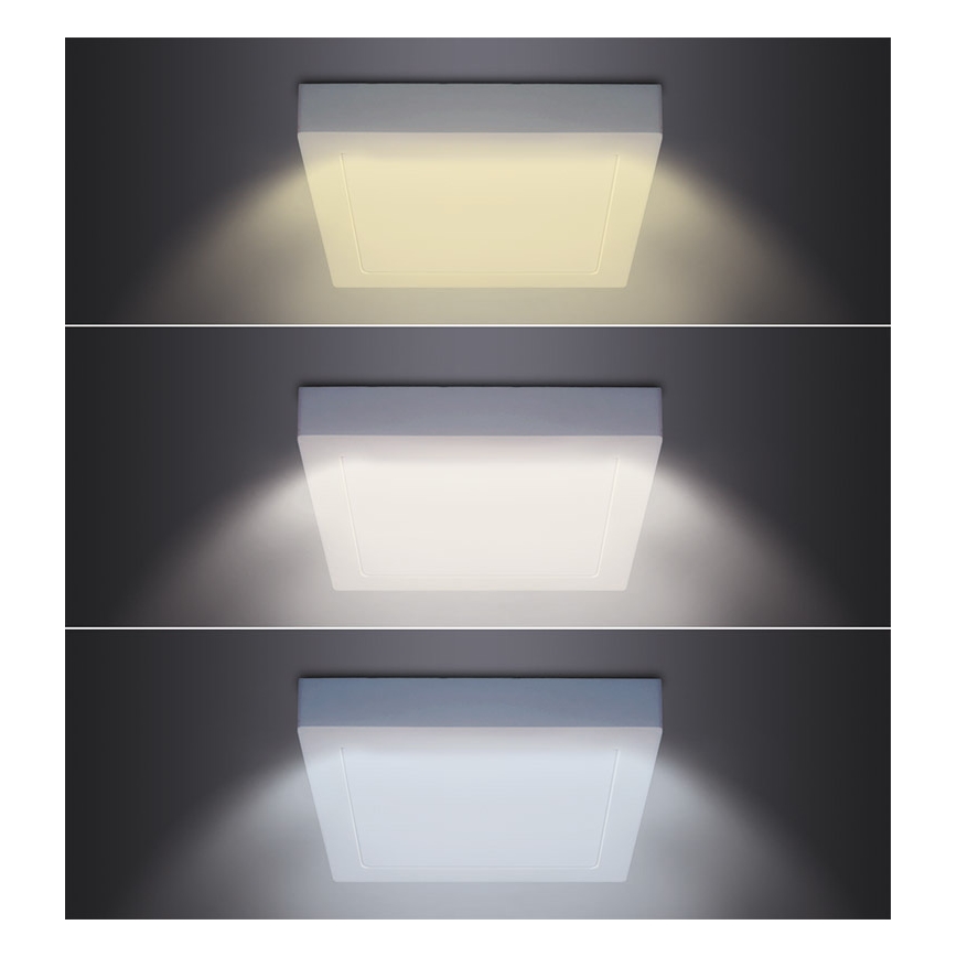 LED laelamp LED/24W/230V 3000/4000/6000K 30x30 cm valge