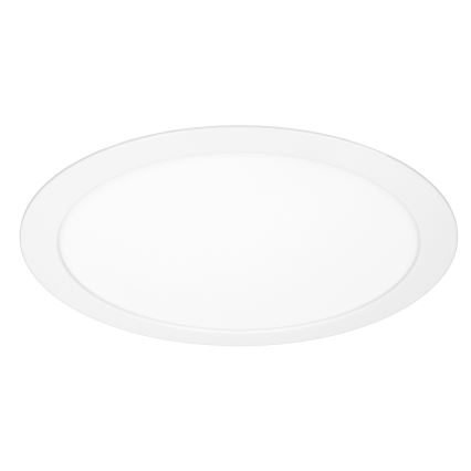 LED pinnapealne/süvistatav laepaneel 2-ühes 18W/230V 3000/4000/6000K läbimõõt 22,5 cm IP54 valge