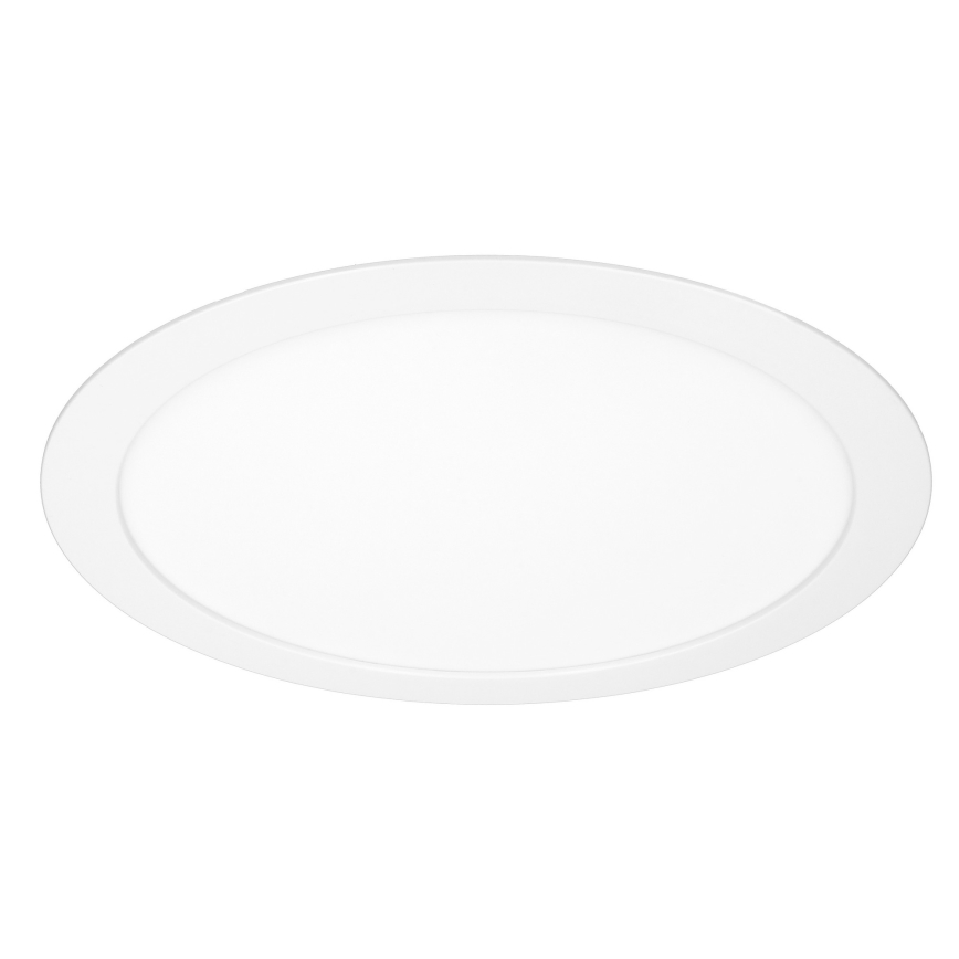 LED pinnapealne/süvistatav laepaneel 2-ühes 18W/230V 3000/4000/6000K läbimõõt 22,5 cm IP54 valge