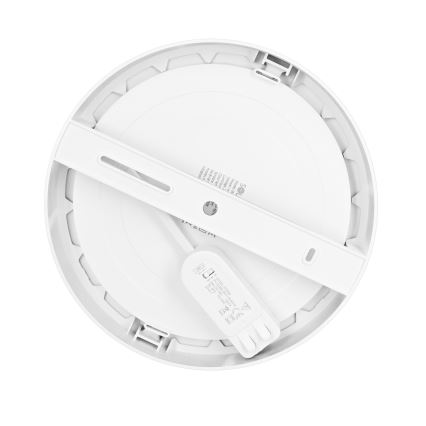 LED pinnapealne/süvistatav laepaneel 2-ühes 18W/230V 3000/4000/6000K läbimõõt 22,5 cm IP54 valge