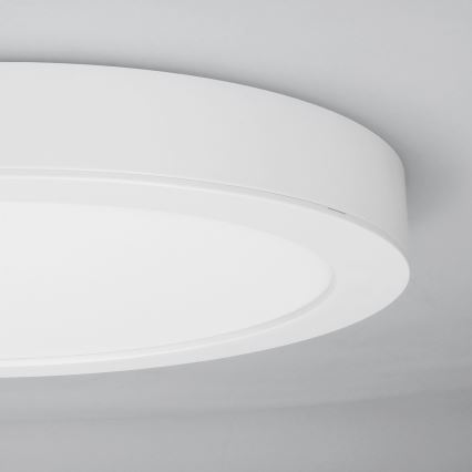 LED pinnapealne/süvistatav laepaneel 2-ühes 18W/230V 3000/4000/6000K läbimõõt 22,5 cm IP54 valge