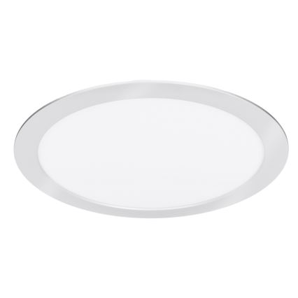LED pind- ja süvistatav 2-ühes paneel 24W/230V 3000/4000/6000K Ø 30 cm IP54 hõbedane