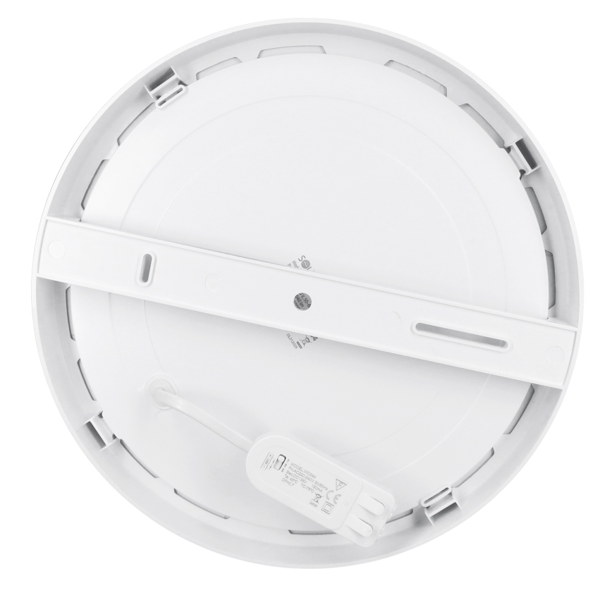 LED pinnapealne/lae sisse paigaldatav paneel 2-ühes 24W/230V 3000/4000/6000K läbimõõt 30 cm IP54 valge