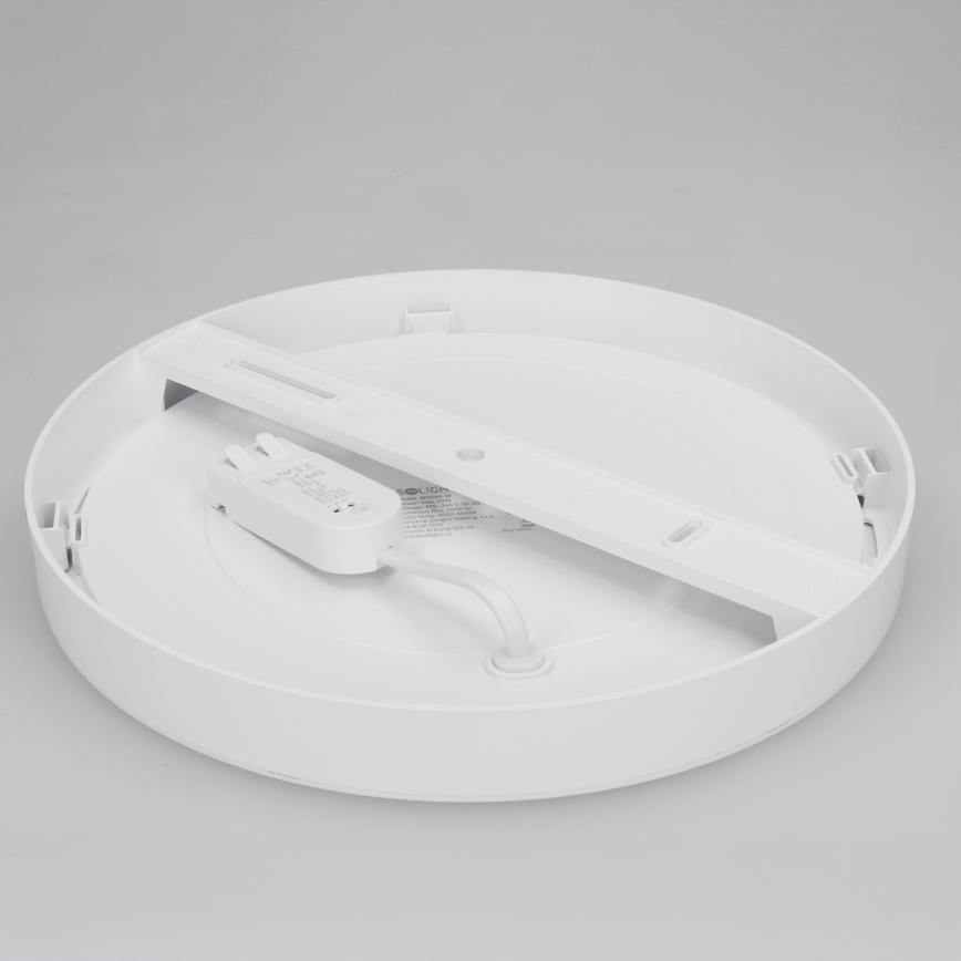 LED pinnapealne/lae sisse paigaldatav paneel 2-ühes 24W/230V 3000/4000/6000K läbimõõt 30 cm IP54 valge