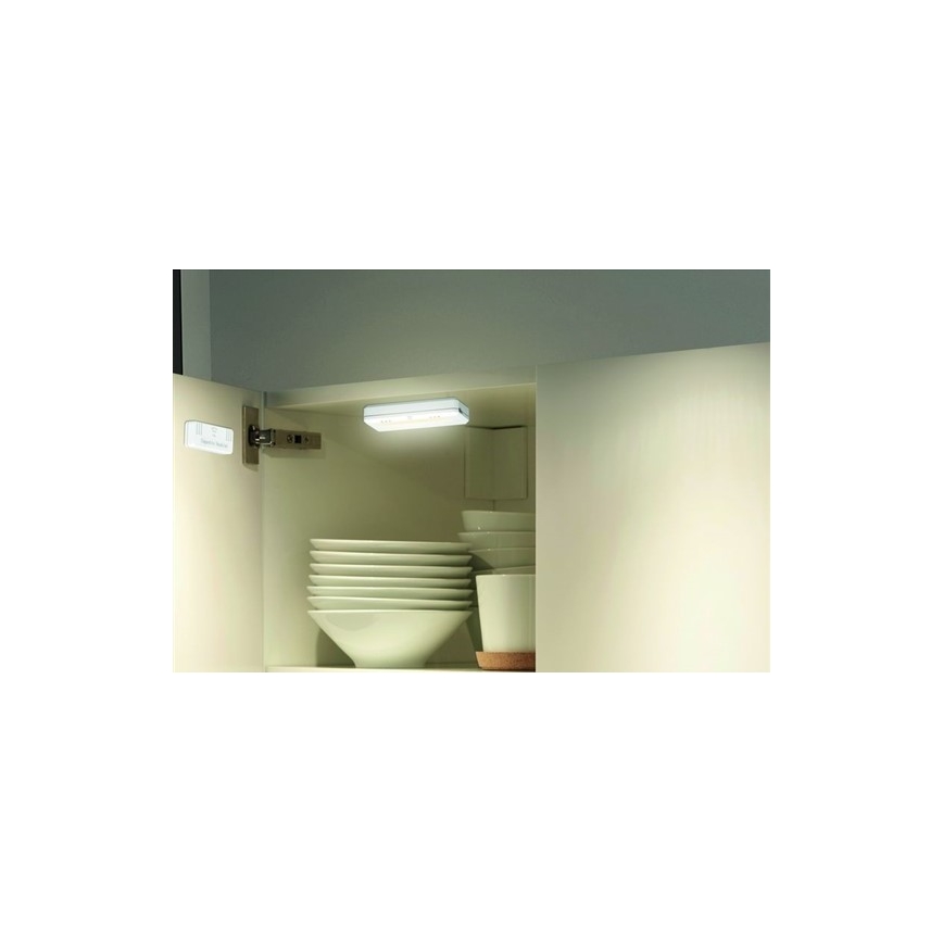 KOMPLEKT 2x LED Kapivalgustus LED/0,5W/2xAAA