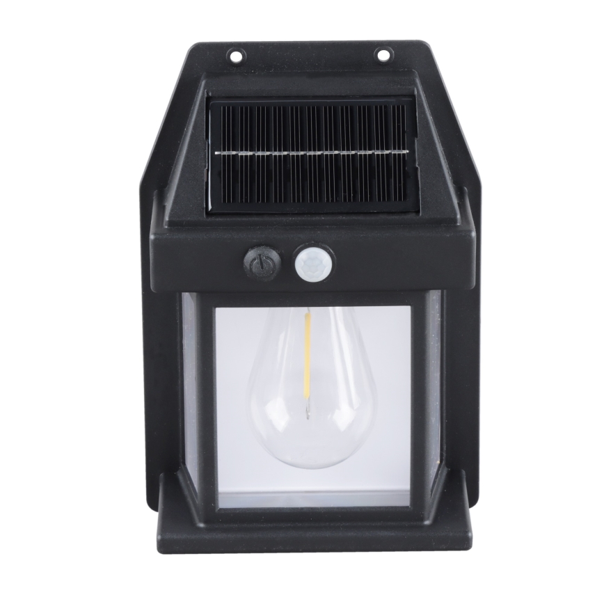 LED-hämardatav päikeselatern anduriga LED/3,7V IP44 1200 mAh