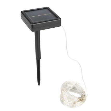 LED-päikesetoitega dekoratiivne valguskett 3,7 V 800 mAh 22 m