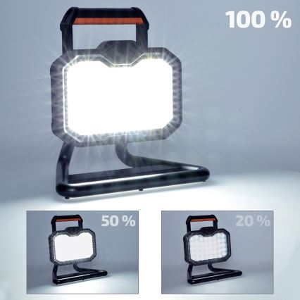 LED Hämardatav laetav prožektor LED/20W/4400 mAh 4000K IP54