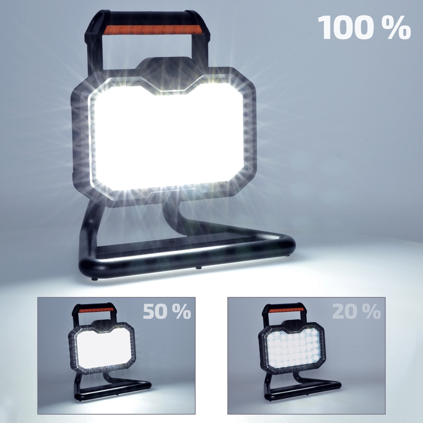 LED Hämardatav laetav prožektor LED/20W/4400 mAh 4000K IP54